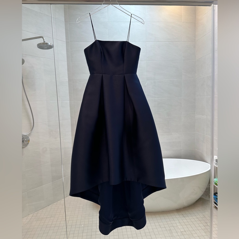 Parker Navy Blue Harper Dress - Picture 4 of 6